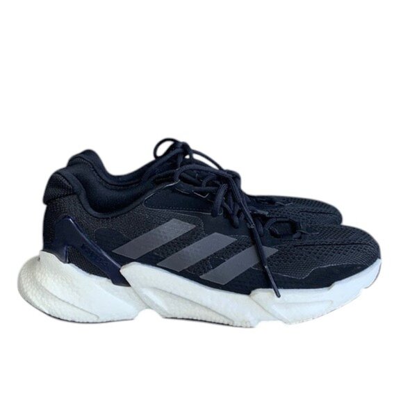 Adidas X9000L4 Running Shoes Mens 8.5‎ Black White Jetboost Cushion Sneakers - Picture 1 of 14